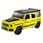 Модель игрушечного автомобиля Mercedes Benz G700 в масштабе 1:18, металлическая Подлинная Лицензионная коллекция, подарок для детей по бездорожью, F393