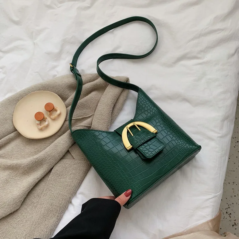 green(style5) Adisputent Women's Multi-pockets Shoulder Bag New Fashion Portable Outdoor Travel Zipper Multi-functions Large Capacity Handbags - Цвет: green(style5)