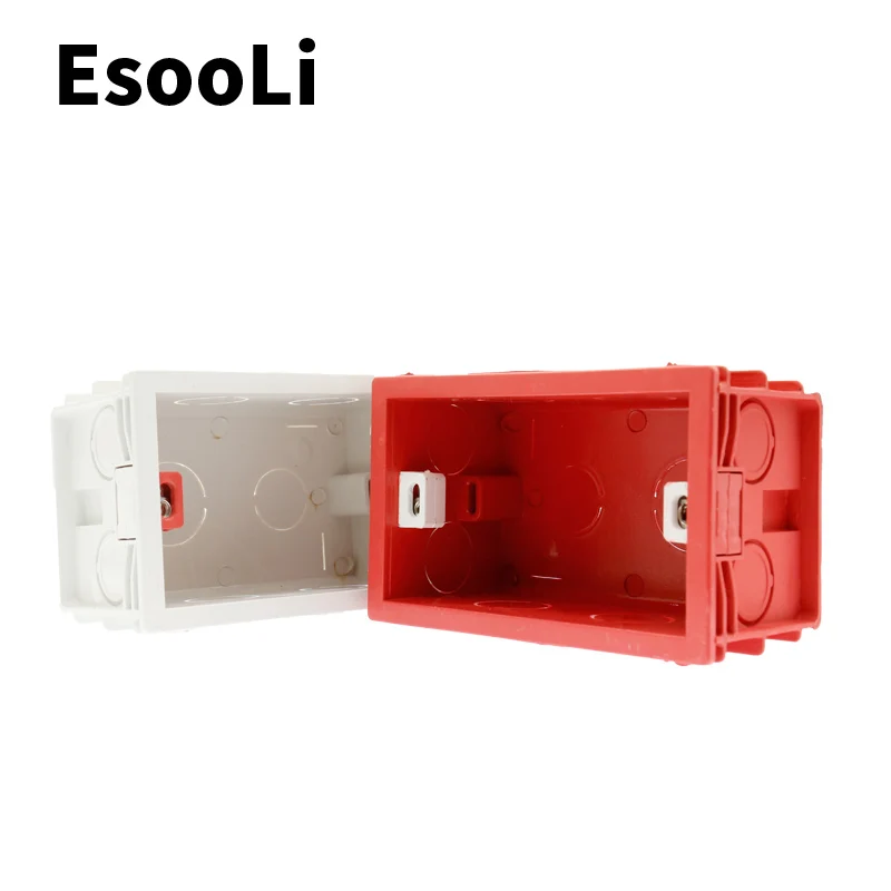 Внутренняя Монтажная коробка EsooLi 101 мм * 67 стандарт США Задняя кассета для