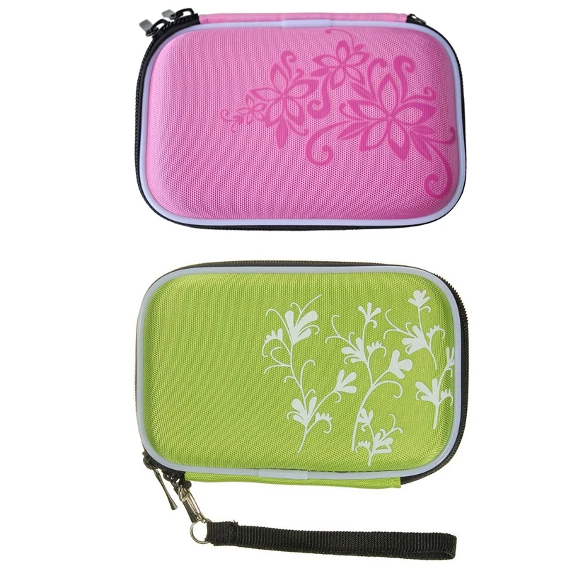 2 шт истираемый жесткий диск Портативный на молнии чехол-сумка Противоударный