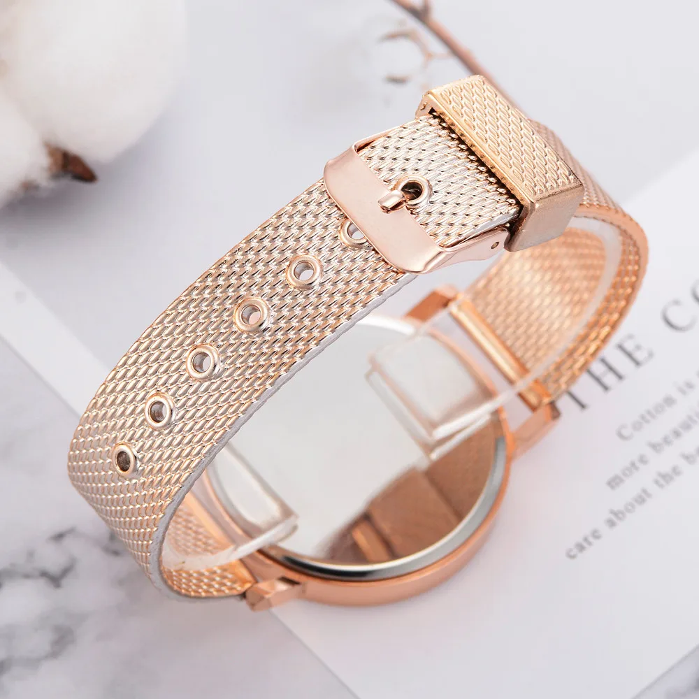 

Watch Clock Gold Watch Relojes Para Mujer Luxury Women's Casual Quartz silicone Band New Strap Watch Analog Wrist Watch