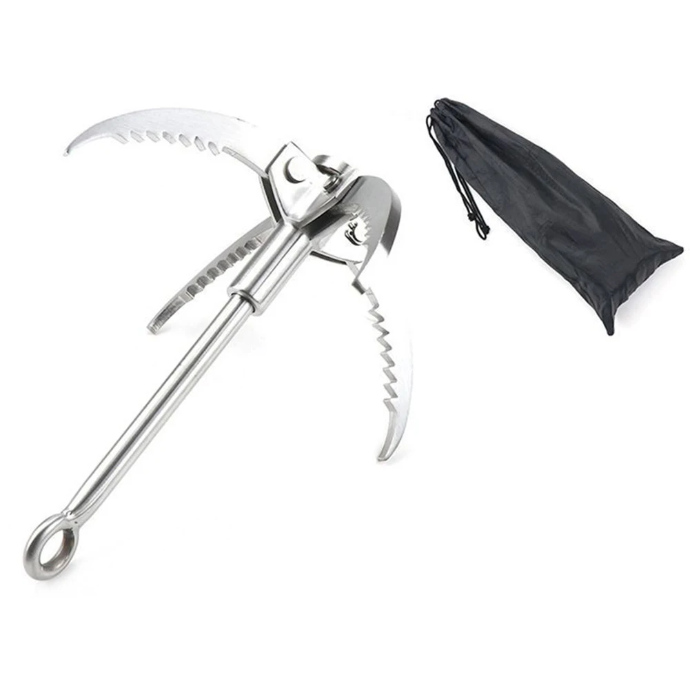

Grappling Hook Portable Parts Survival Travelling Easy Carrying for Climbing Claw Multi-function Rescue Outdoor Tools