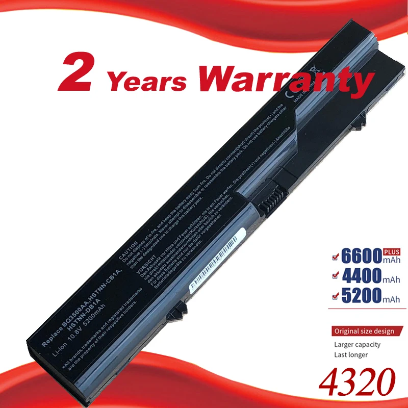 Аккумулятор для ноутбука HP 420 425 620 625 ProBook 4520 4520s 4525s PH06 PH09 4321 4321s 4320 4320s 4320t