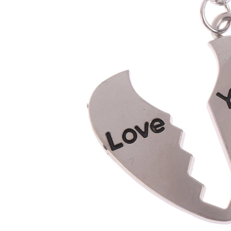 1 пара я люблю тебя сердец и подвеска в форме ключа брелок набор подарок на день
