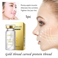 20pcsbottle wrinkle firm women cosmetic skin care lighten fine lines golden thread carving protein thread