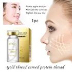 20 штбутылка морщинки твердый Для женщин косметический уход за кожей для осветления против мимических морщин, золотая нить резьба белка нить