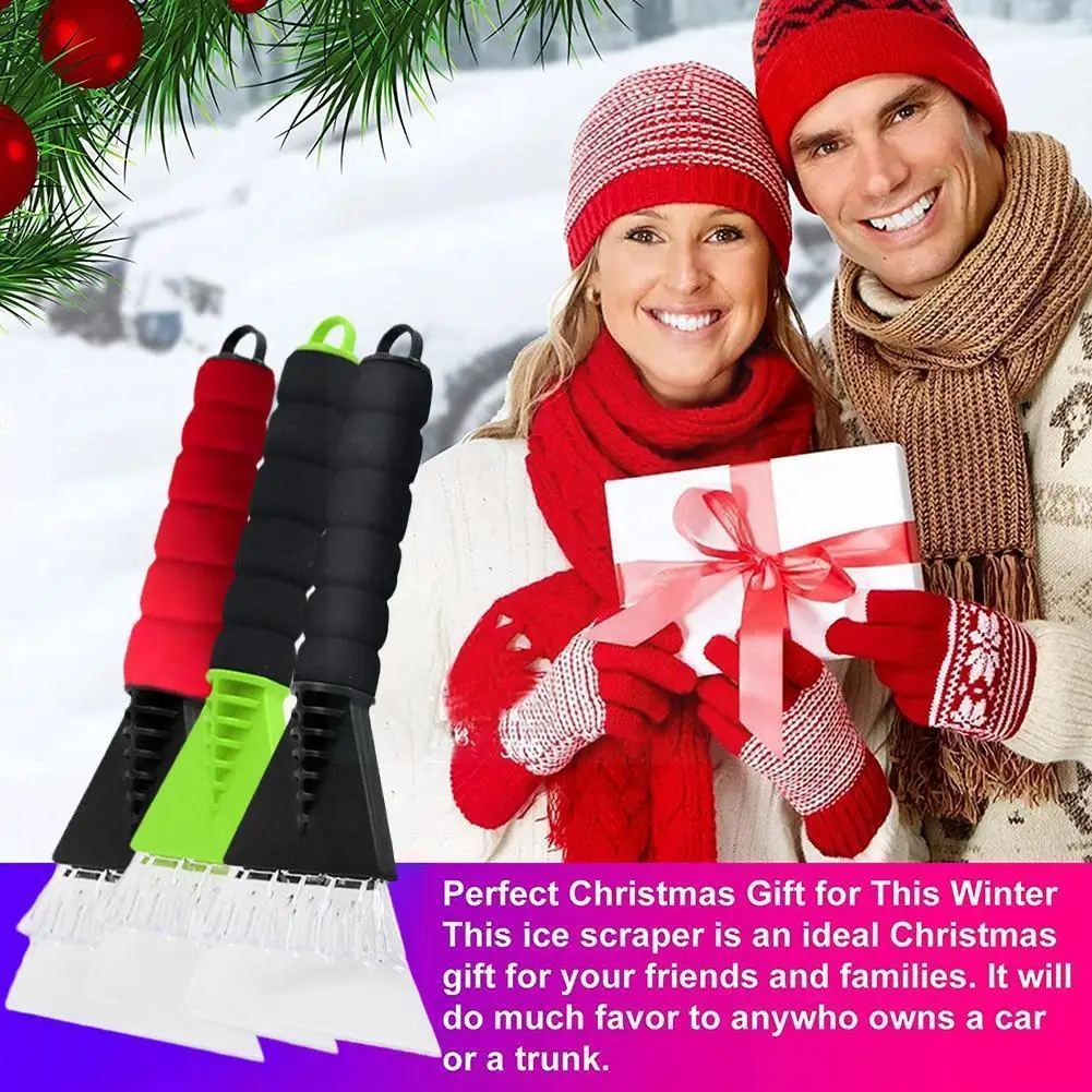 

Автомобильная лопата для лобового стекла, зимняя щетка для мытья стекол, инструмент для размораживания без царапин, автомобильный инструме...