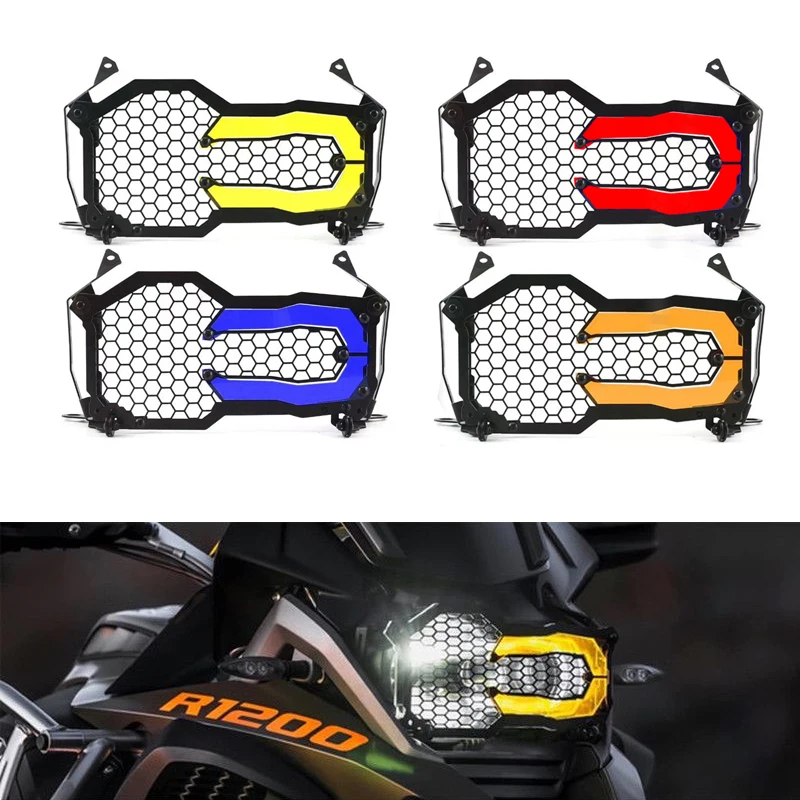 Для BMW R1200GS R1250GS защита для фар решетка гриль крышка R 1250 GS Adventure 1200 ADV / LC акриловая