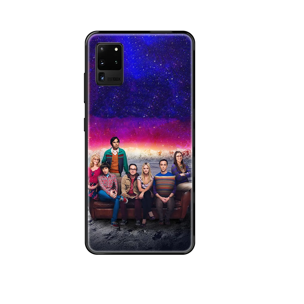 TV The Big Bang Theory Phone case For Samsung Galaxy S 3 4 5 6 7 8 9 10 Plus Lite Edge black art shell luxury hoesjes pretty | Мобильные