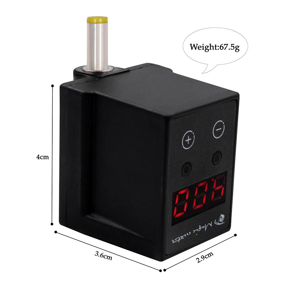 Блок питания RCA/DC для тату машинки цифровой мини разъем источник машинки|Блок