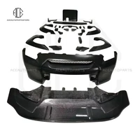 l style carbon fiber unpainted frp material front rear bumper spoiler body kit for nissan gtr r35 car tuning