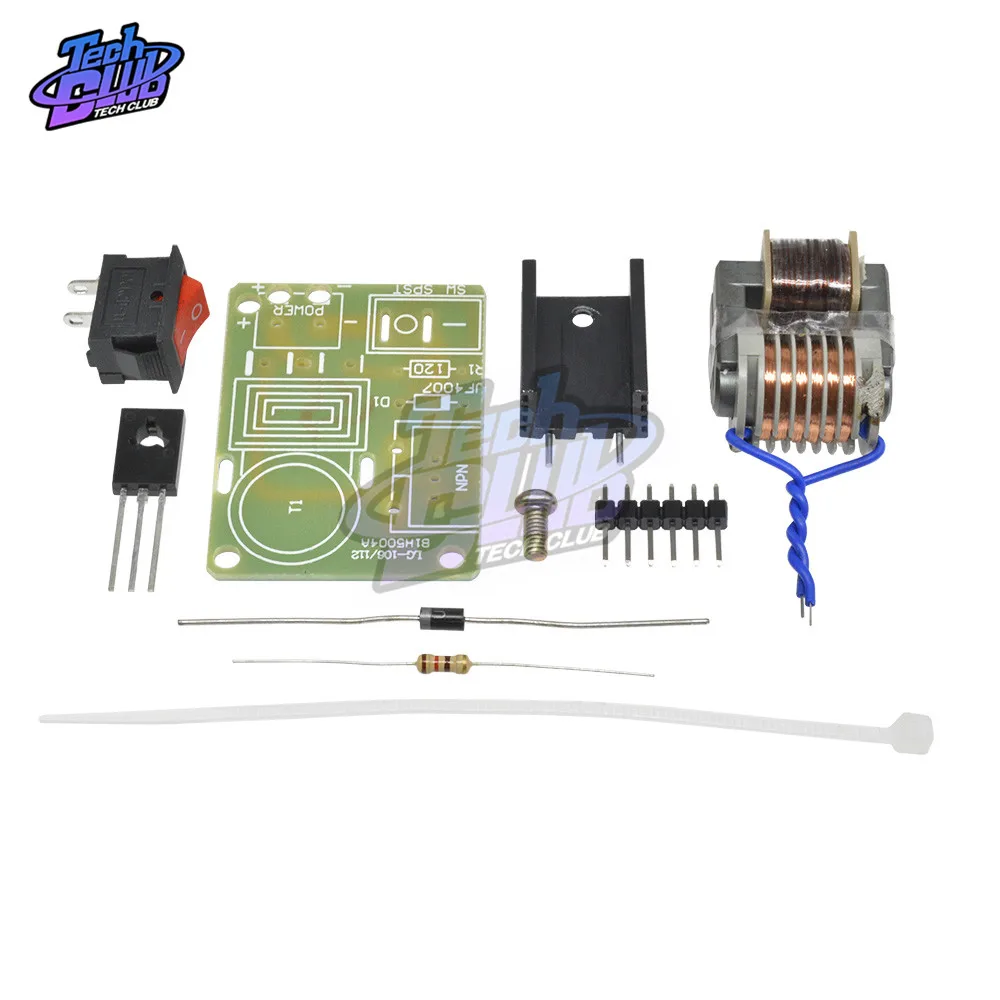 Генератор высокого напряжения 15 кВ повышающий инвертор модуль катушки зажигания