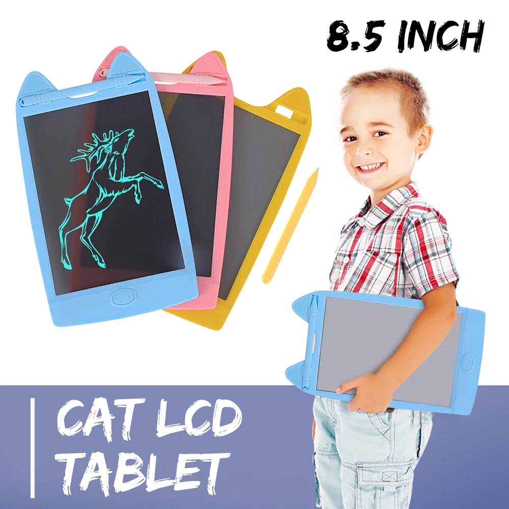 8 5 Дюймов прозрачный ЖК дисплей письма планшет цифровой графический рукописным