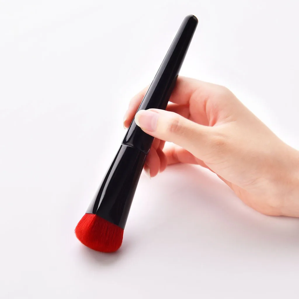 

Foundation Heart brush High quality Cosmetic Eyebrow Eyeshadow Brushes Fan Contour Powder highlighter makeup Brushes Tools 11.8