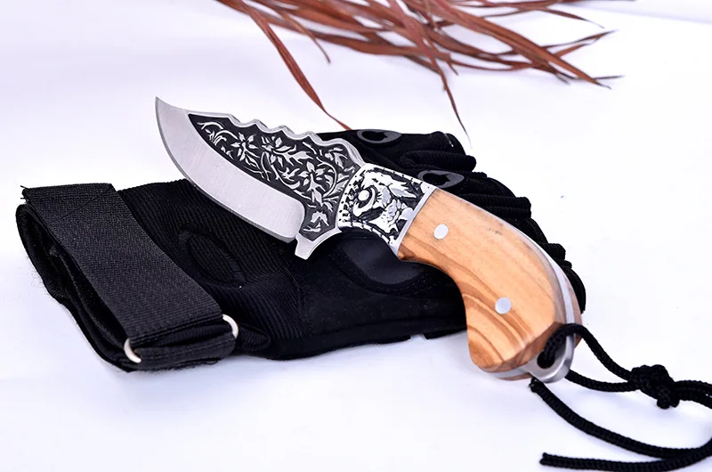 Уличный нож для фруктов высокой твердости многофункциональный меч выживания