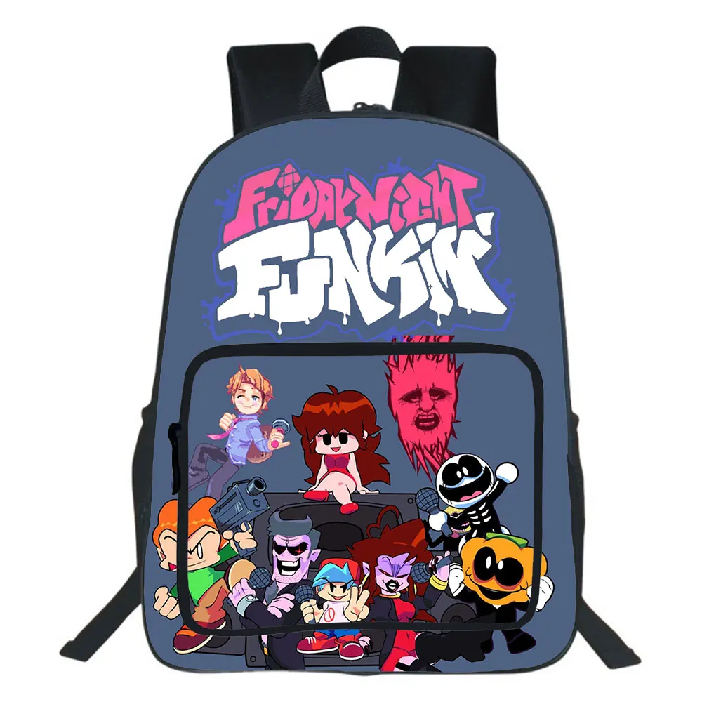 

Friday Night Funkin Backpack 19 Inches Bag Fashion Backpacks Teen School Bag Cartoon Rucksack Unisex Bag Mochila
