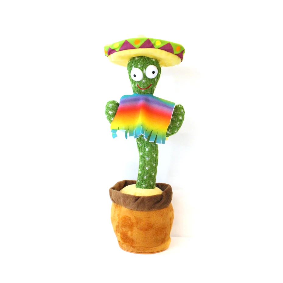 

Dancing Cactus Toy Twisting The Body With The Song Plush Shake Dancing Cactus Kids Children Stuffed Plant Toy Shaking With Music
