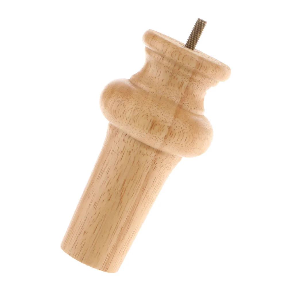 4-Pack Wooden Tapered Sofa Legs Cupboard Furniture Replacement Feet Plinth 15cm |