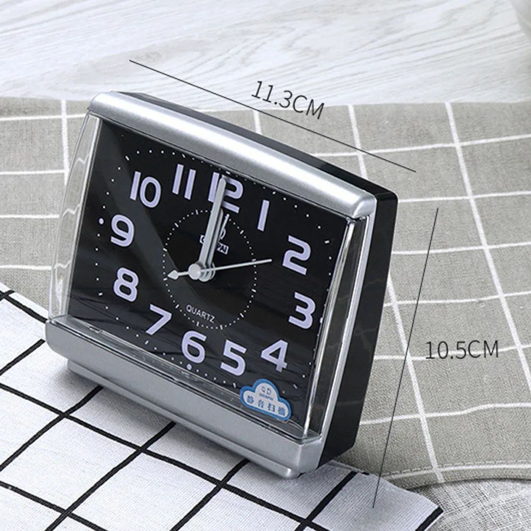Современные Квадратные настольные часы с будильником для путешествий