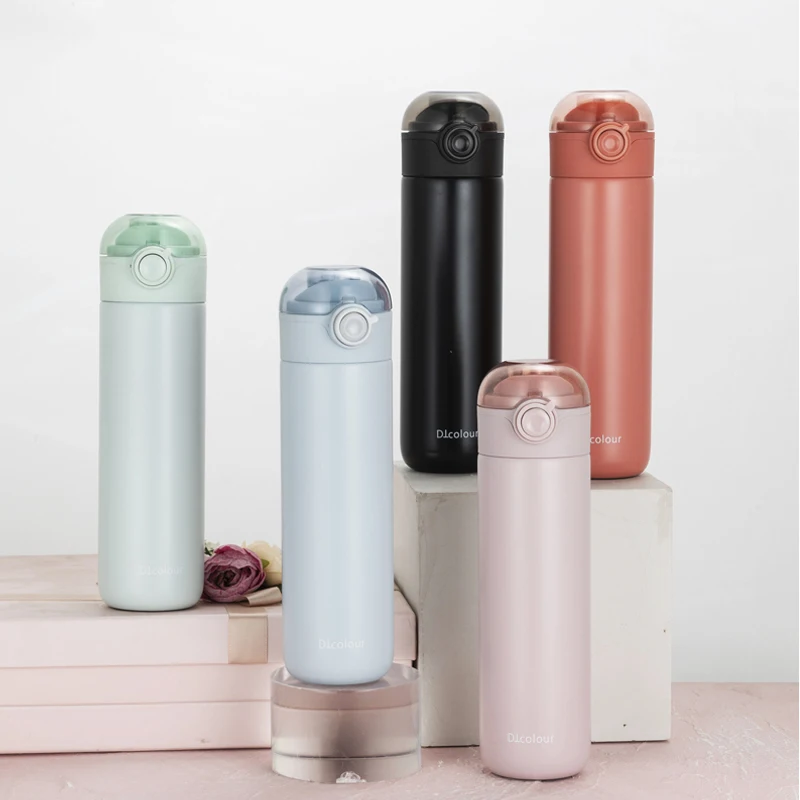 PAN New Design Double Wall Stainless Steel Vacuum Flasks Thermos Cup Coffee Tea Milk Travel Mug Thermo Bottle Gifts Thermocup