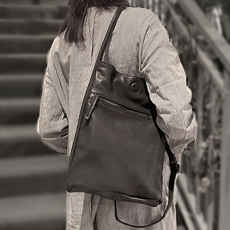 Vendange fashion women's bag handmade leather bag retro simple shoulder bag messenger bag 2610