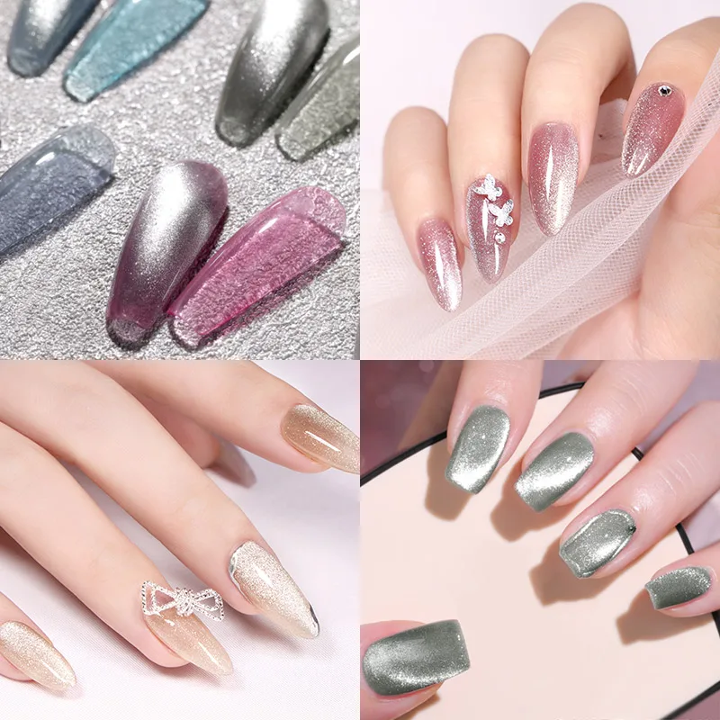 7 шт./набор Гель-лак для ногтей кошачий глаз | Красота и здоровье