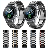 For Samsung Galaxy Watch 3 45mm 41mm/Active 2/Gear S3 Band Ceramic strapBracelet for 46mm 42mm Watchband samsung galaxy watch 3