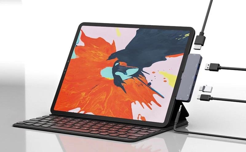 usb концентратор для ipad pro док стан
