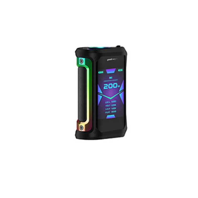 Rainbow Black 2 шт. Geekvape Aegis X Mod 200 Вт Макс выход и как 2,0 чипсет VS Geekvape Aegis Solo Mod электронная сигарета парогенератор - Цвет: Rainbow Black
