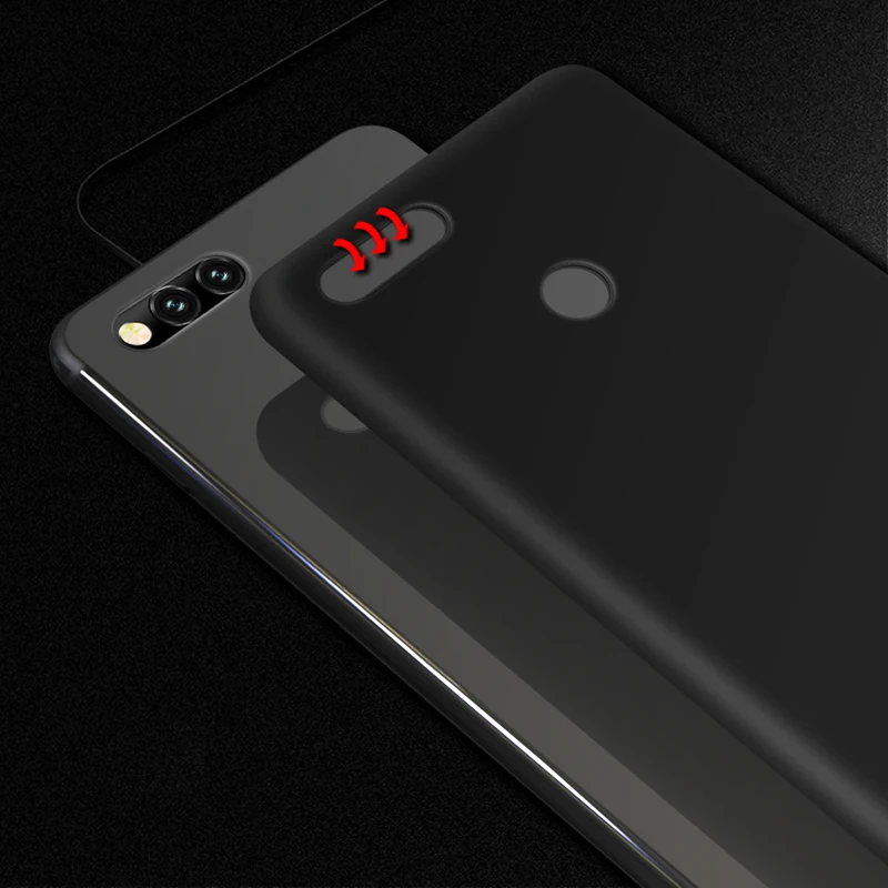 Ультратонкий чехол для huawei Honor 7A Pro 7C 7X цветные Матовые чехлы для телефонов Redmi 5 Plus 5A 6 6A Go Мягкий Силиконовый ТПУ Черный чехол