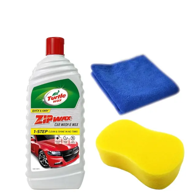 Восковая черепаха на молнии 1 л + губка для мытья полотенце из микрофибры 10211260 |