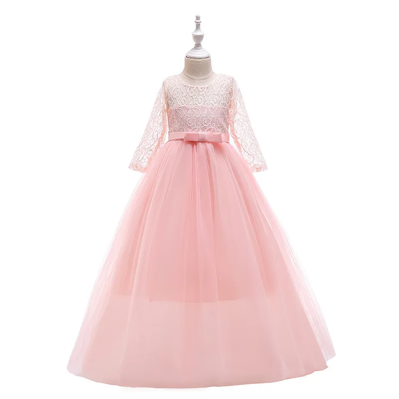 2021 new summer nobler clothes A beautiful girl's wedding dress for a birthday party 5-14 years old Christmas Dress. | Детская
