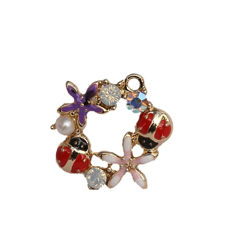 10 шт. милые романтические Милые простые серьги с цветком Милая подвеска модная