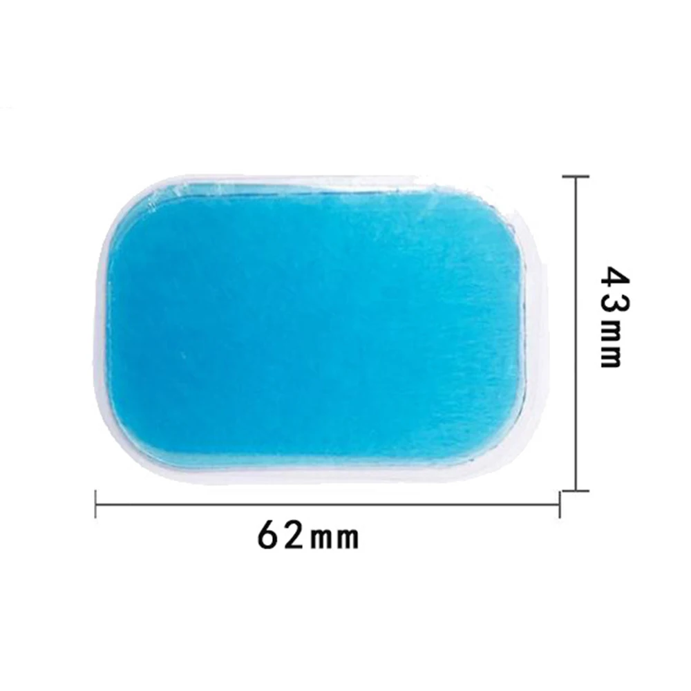 20 шт. сменные гелевые наклейки для фитнеса с высокой адгезией тренировки мышц |