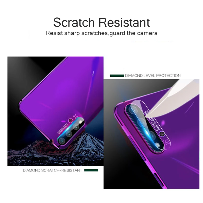 Защитная пленка из закаленного стекла для объектива Hacrin 2 шт. Huawei Nova 5 T T|Защитные