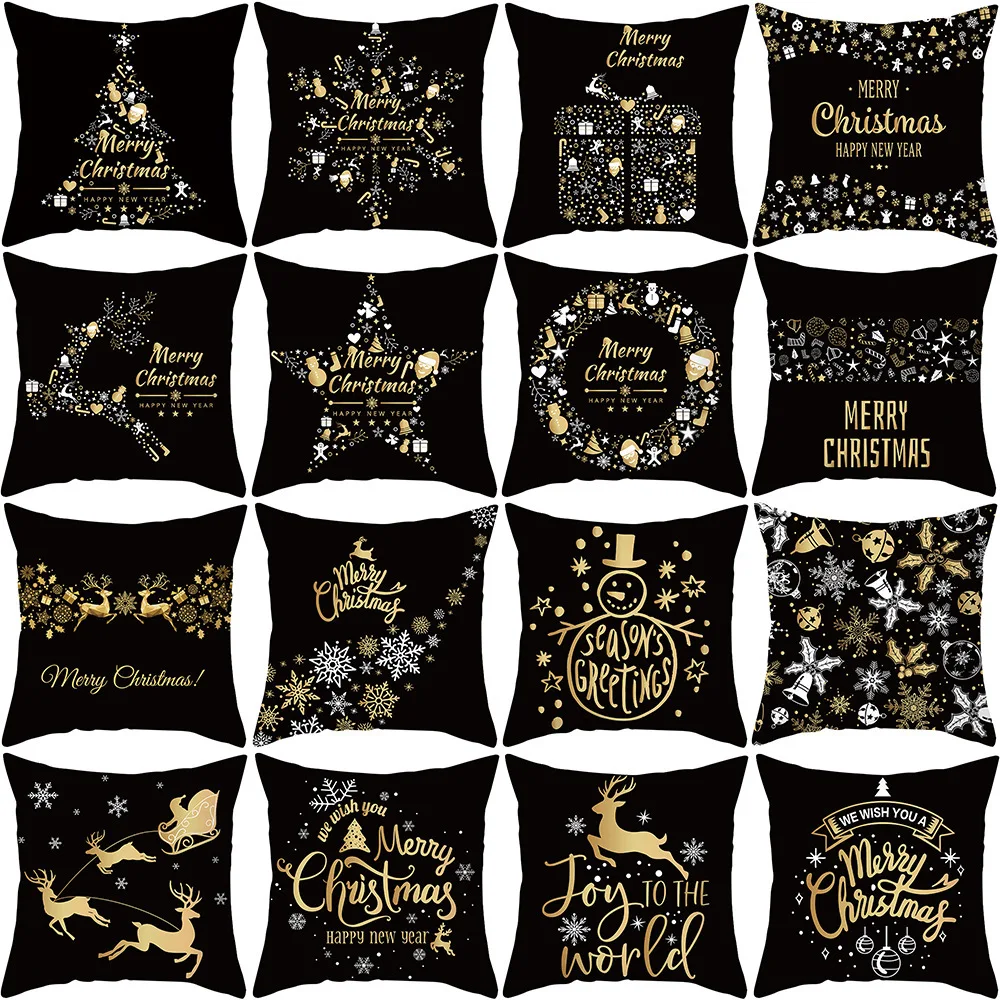 

45cm Christmas Pillowcase Christmas Decorations for Home New Year Christmas Home Decorations Christmas Gift Natale Navidad 2021