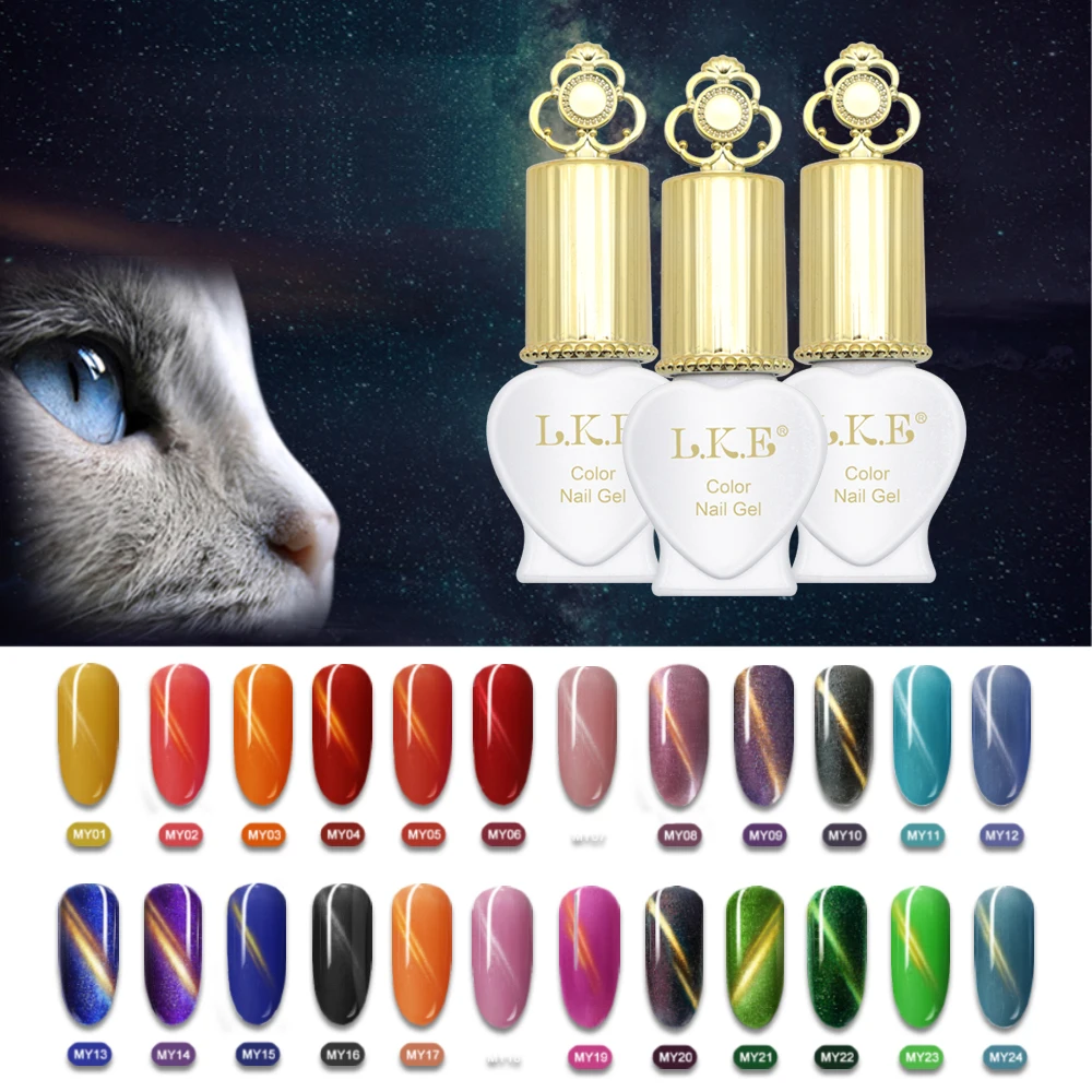 9D Гель лак солнцезащитные очки &quotкошачий глаз&quot Волшебный Хамелеон для ногтей