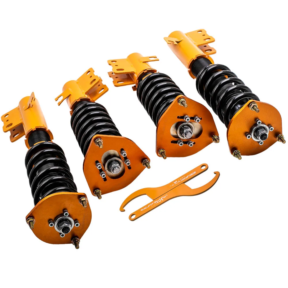 

Coilovers Kits Shock Absorbers Struts For Subaru Forester 1998-2002 Adj. Height