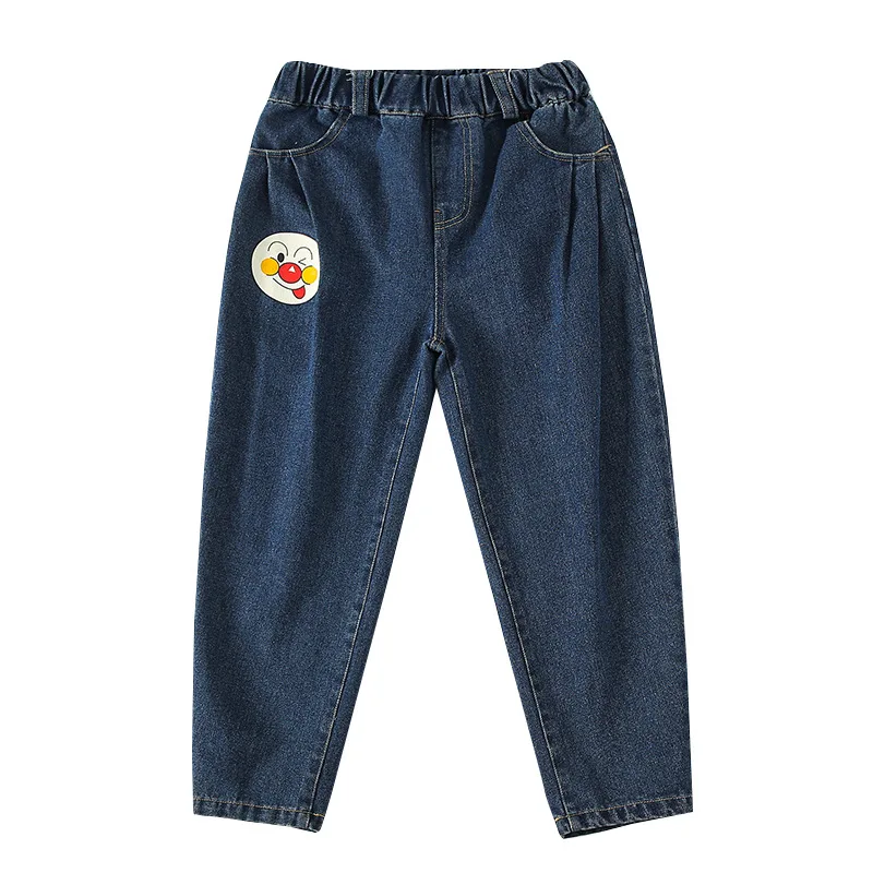 

Children's pants fall 2021 new cuhk children's han edition jeans girls a undertakes to western style leisure trousers