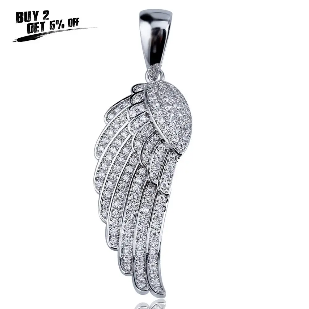 Модное очаровательное женское ювелирное изделие JINAO кулон в виде крыльев Ангела