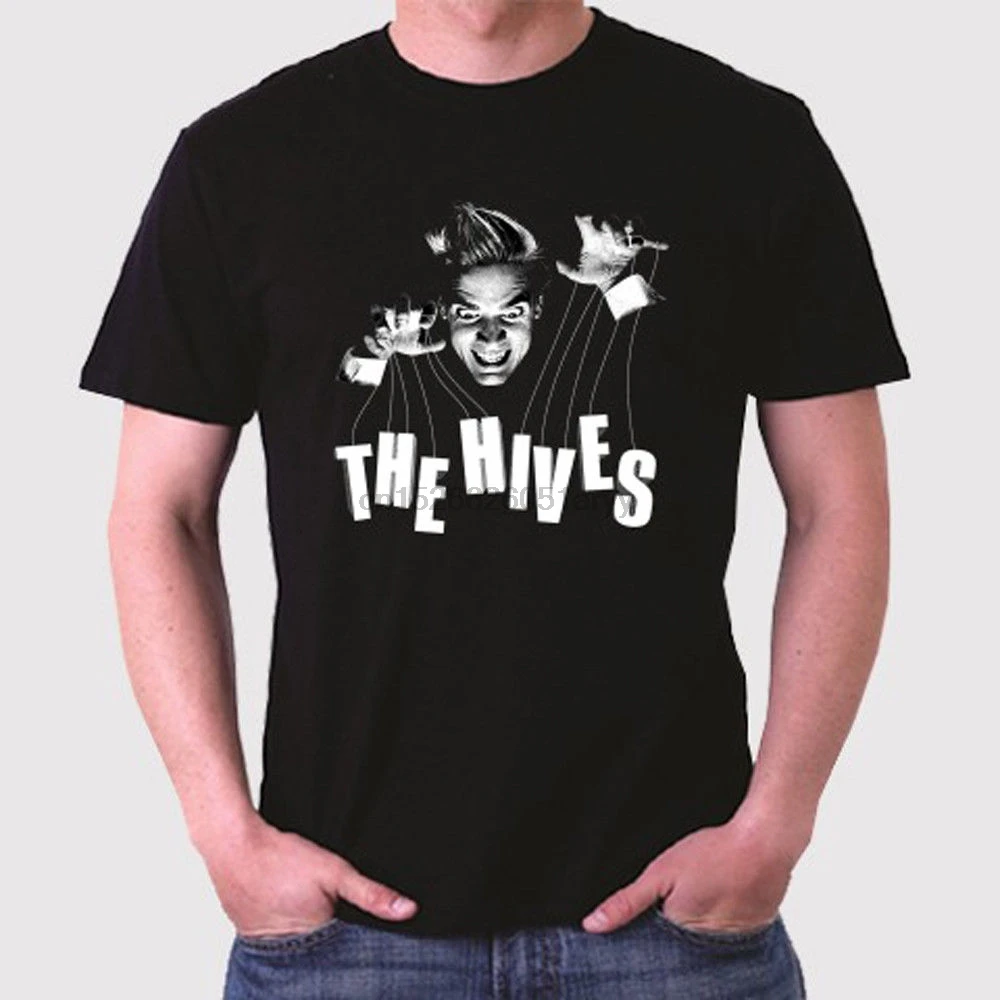 Новая мужская черная футболка с рок-группой The HIVES Band Legend размеры от S до 3XL дешевая