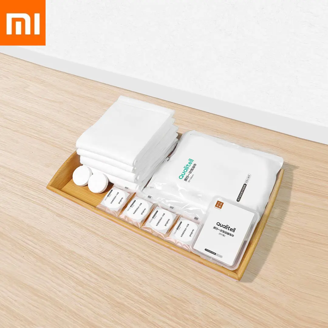 В наличии спрессованное банное полотенце Xiaomi супер впитывающее мягкое не
