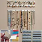 9 шт. крючки для ювелирных изделий на клейкой основе, настенный держатель для хранения, органайзер, демонстрационная подставка, украшения, держатель для ювелирных изделий 2020