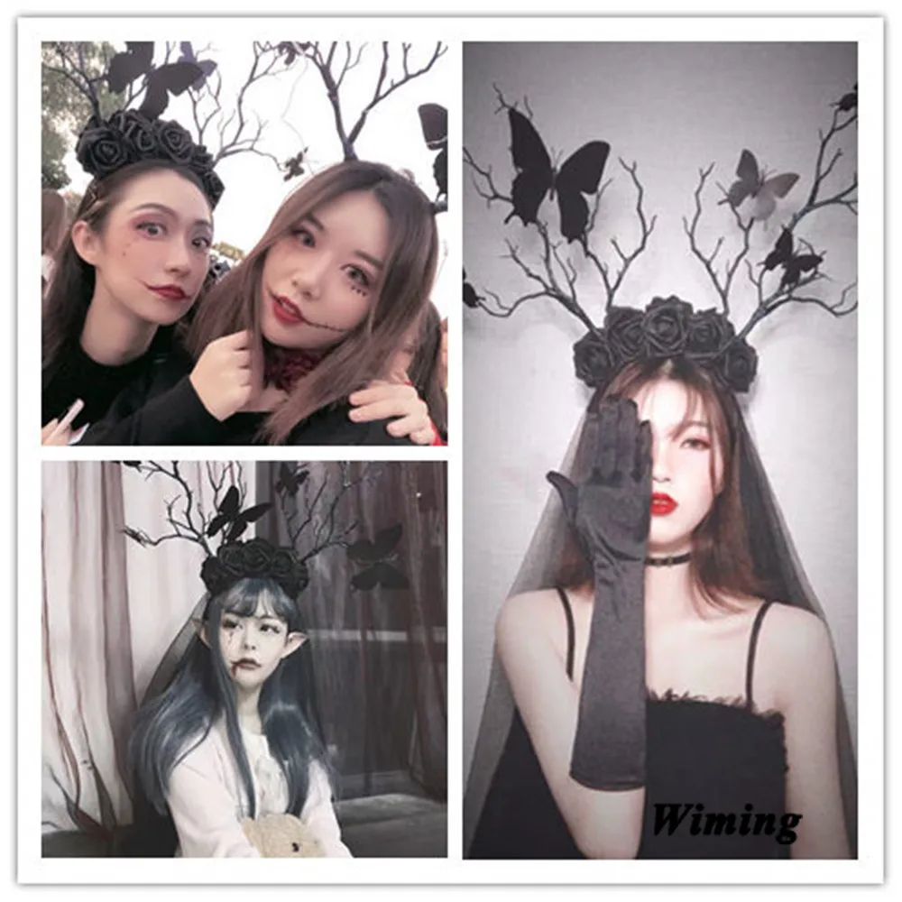 Костюм для вечеринки Surreal олень повязка на голову олени Рождественский Хэллоуин