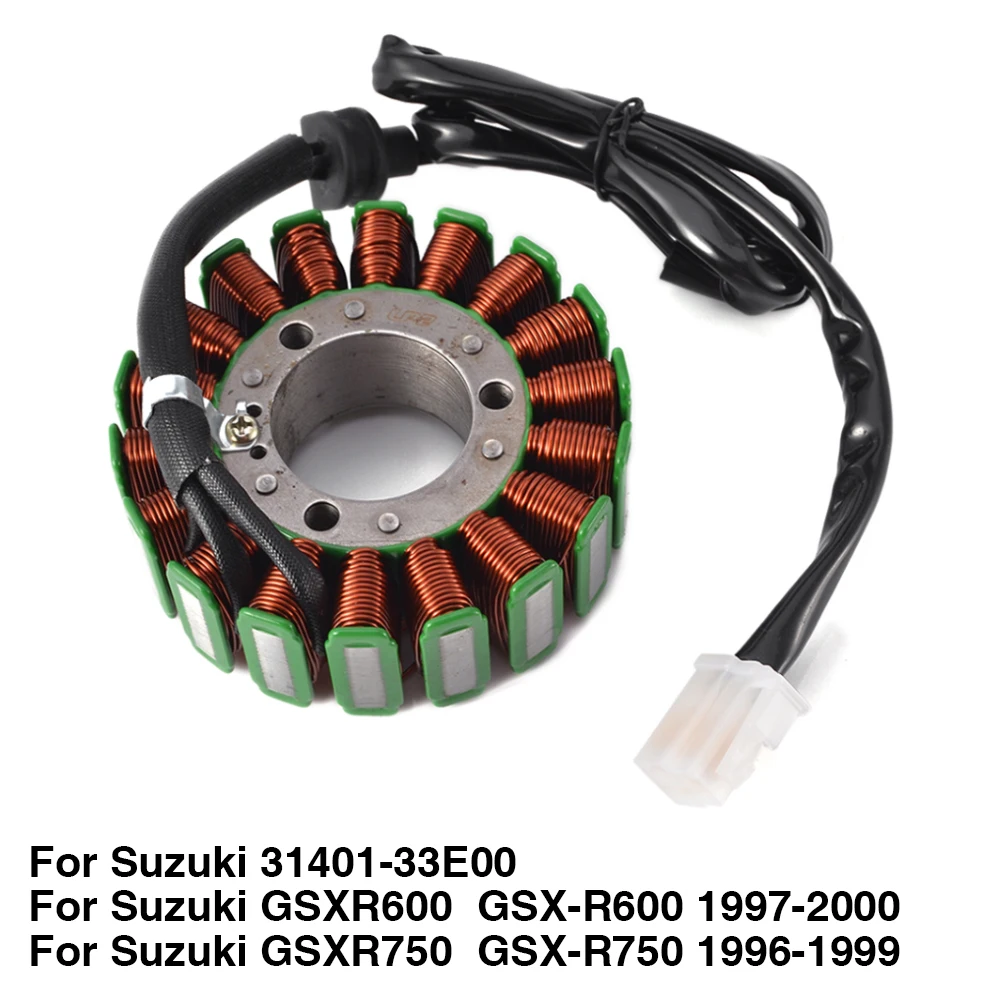 Motorcycle Stator Coil For Suzuki GSXR600 GSXR750 GSX-R GSXR 600 750 GSX-R750 GSX-R650 Magneto Generator Replace 31401-33E00