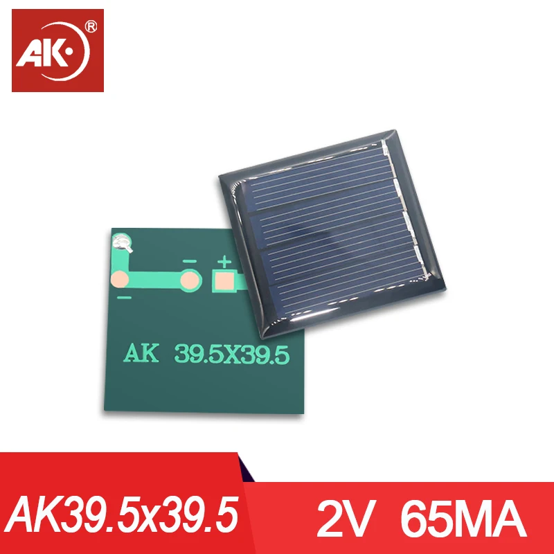 

10 шт., 1 в, 2 В, 3 в, мини-панели солнечных батарей