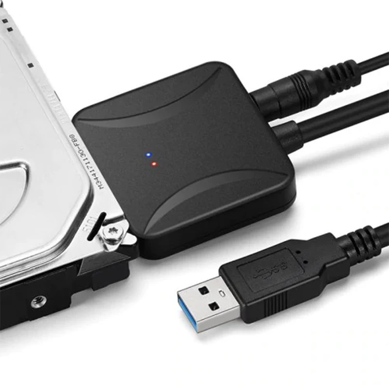 

Кабель USB 3,0 к SATA 3, переходник с Sata на USB, кабели, Поддержка 2,5/3,5 дюйма, внешний адаптер SSD HDD, соединение с жестким диском