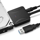 Кабель-Переходник USB 3,0SATA 3, поддержка внешнего SSDHDD 2,53,5 дюйма