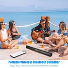 Bluetooth-Колонка Sound Blaster, беспроводное соединение, TF-карта, аудиокабель 3,5 мм, вход, Умный домашний кинотеатр, ТВ-плеер с FM, AUX, RCA