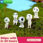 Мини-куклы-эльфы на дереве, светящиеся в горшке, 10 шт.компл., орнамент в стиле бонсай игрушек